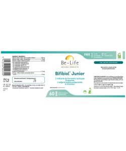 Bifibiol Junior (lactic ferments), 60 capsules